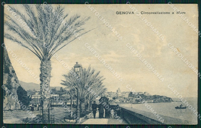 Genova Città Circonvallazione a Mare cartolina WX2881 – fronte