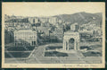 Genova Città Piazza della Vittoria ABRASA cartolina WX2899 – fronte