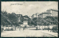 Genova Città Piazza Corvetto RIFILATA cartolina WX2901 – fronte