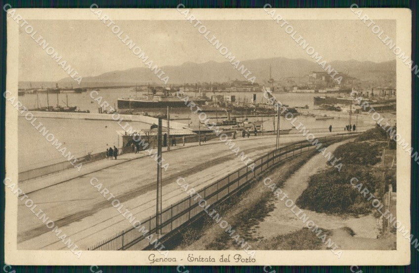 Genova Città Porto STRAPPINO cartolina WX2903 – fronte