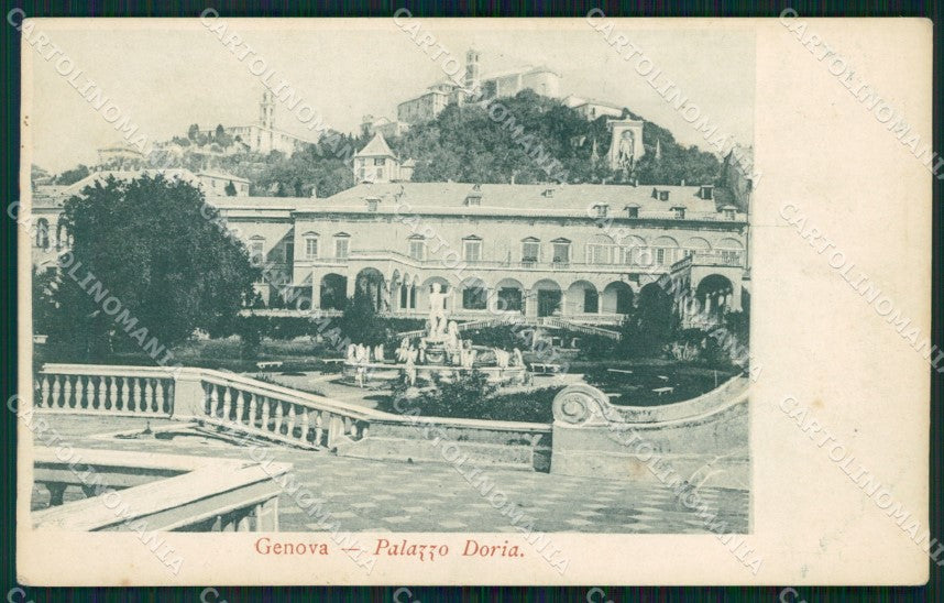 Genova Città Palazzo Doria cartolina WX2914 – fronte