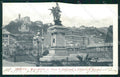 Genova Città Monumento Duca di Galliera STRAPPO RIFILATA cartolina WX2916 – fronte