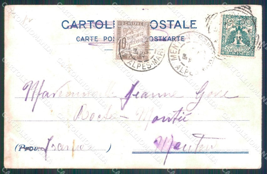 Genova Città Stazione Principe COLLA cartolina WX2922 – retro