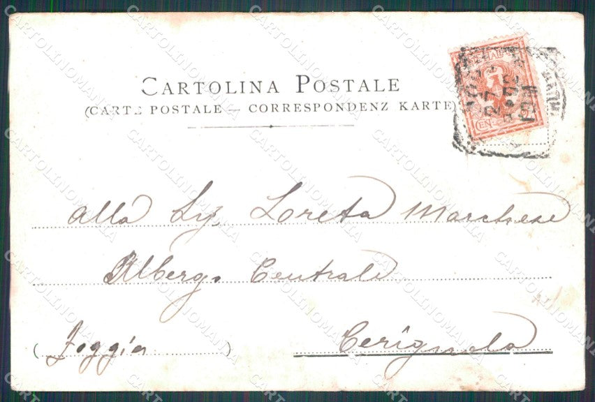 Genova Città Porto cartolina WX2925 – retro