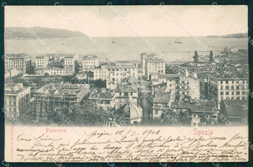 La Spezia Città cartolina WX2929 – fronte