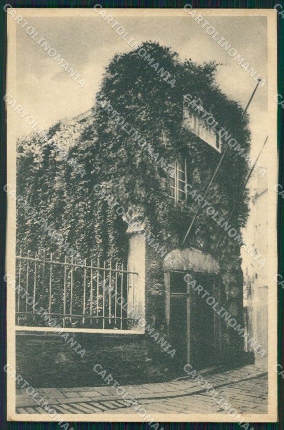 Genova Città Casa Cristoforo Colombo cartolina WX2933 – fronte