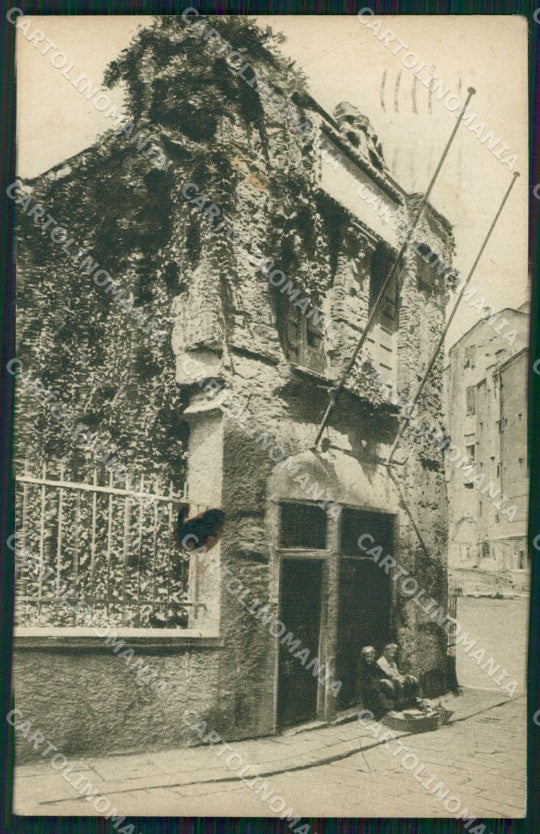 Genova Città Casa Cristoforo Colombo cartolina WX2934 – fronte