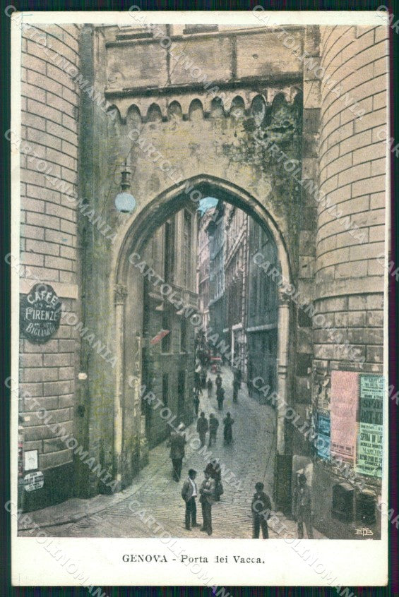 Genova Città Porta Dei Vacca cartolina WX2935 – fronte
