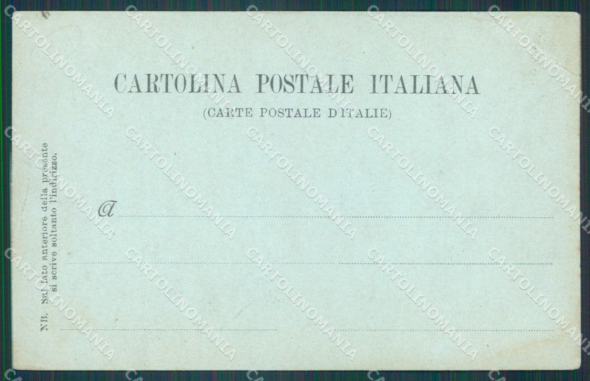 Genova Città Piazza Corvetto Chiaro di Luna PIEGA cartolina WX2947 – retro