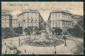 Genova Città Piazza Corvetto SCOLLATA cartolina WX2957 – fronte