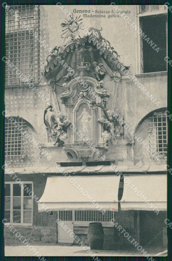 Genova Città Palazzo San Giorgio cartolina WX2964 – fronte