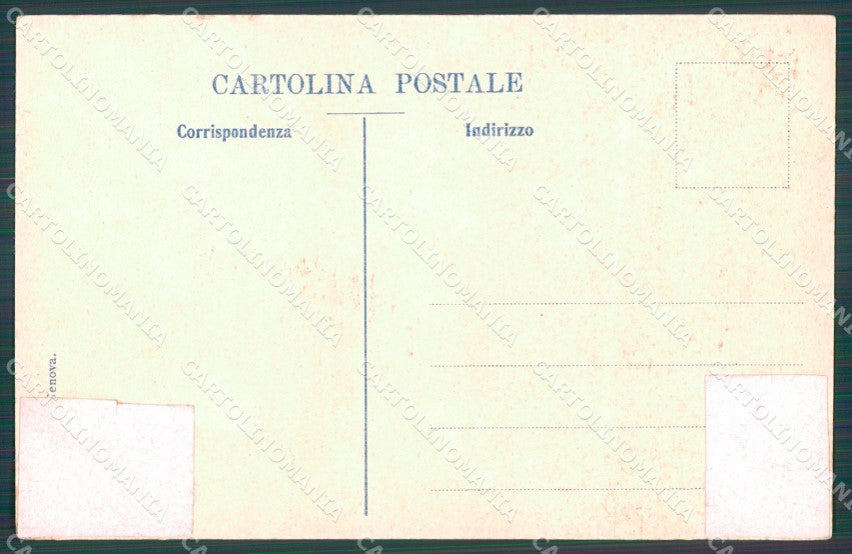 Genova Città Garibaldi RIPARATA cartolina WX3014 – retro