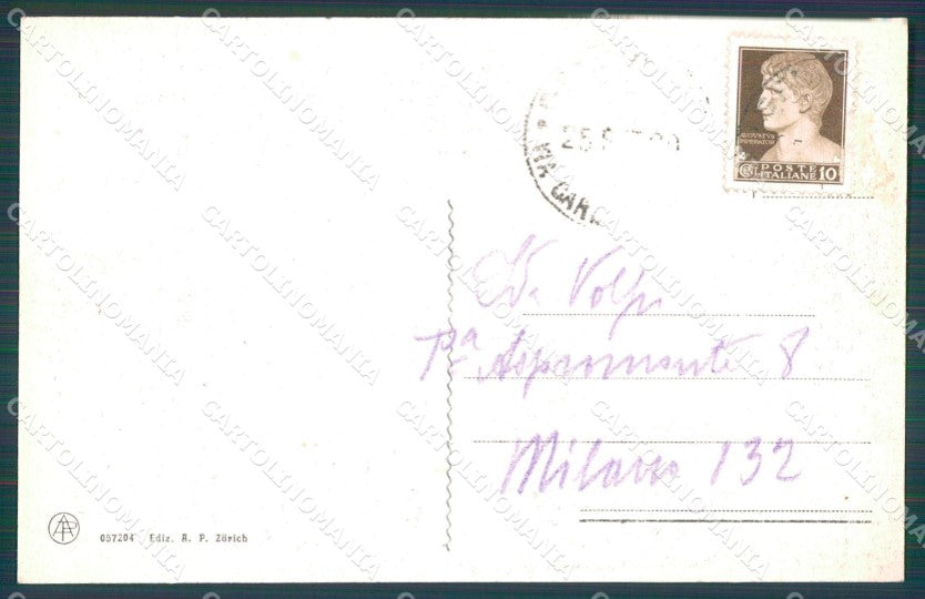 Genova Città Casa Cristoforo Colombo cartolina WX3040 – retro
