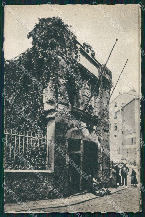 Genova Città Casa Cristoforo Colombo cartolina WX3043 – fronte