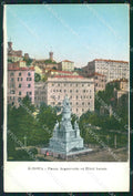 Genova Città Piazza Acquaverde cartolina WX3053 – fronte