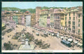 Genova Città Piazza Caricamento Carretti PIEGHINA cartolina WX3054 – fronte