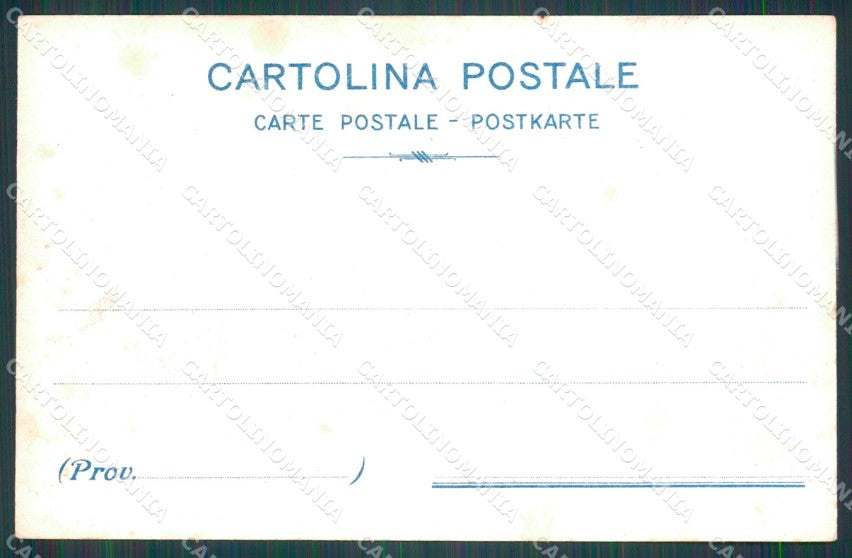 Genova Città Panorama da Villa Rosazza PIEGHINA cartolina WX3056 – retro