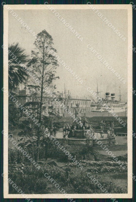 Genova Città Stazione Marittima cartolina WX3070 – fronte