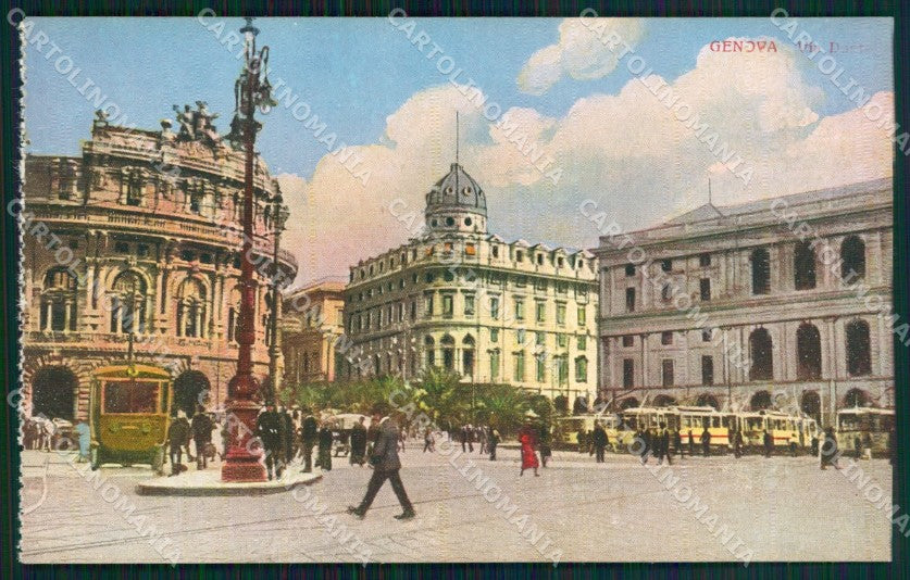 Genova Città Via Dante cartolina WX3092 – fronte