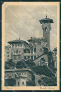 Genova Città Castello Bruzzo ABRASA cartolina WX3098 – fronte