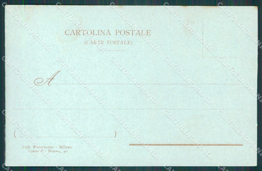 Genova Città Santa Bigida Chiaro di Luna cartolina WX3099 – retro