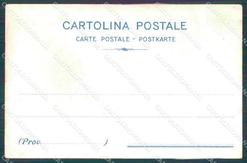 Genova Città Via Roma Tram cartolina WX3119 – retro