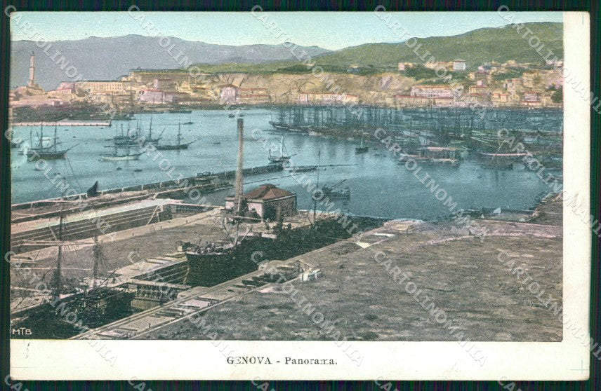 Genova Città cartolina WX3120 – fronte