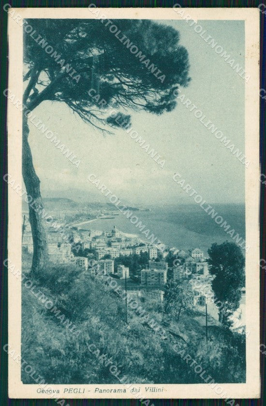 Genova Pegli cartolina WX3143 – fronte