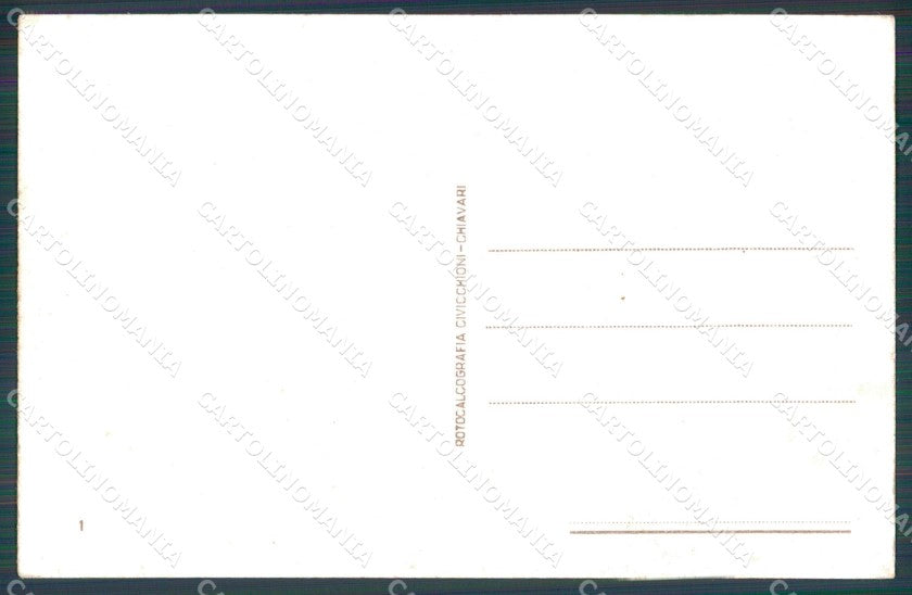 Genova Pegli cartolina WX3143 – retro
