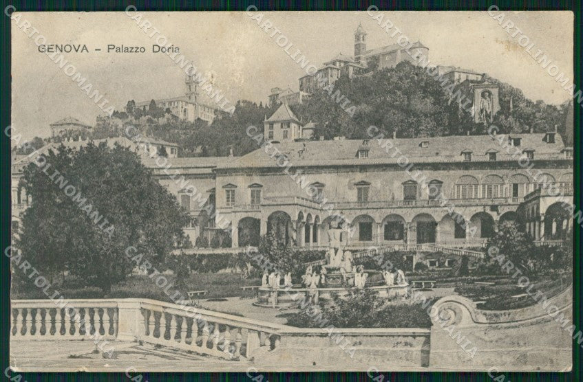 Genova Città Palazzo Doria STRAPPINO cartolina WX3151 – fronte