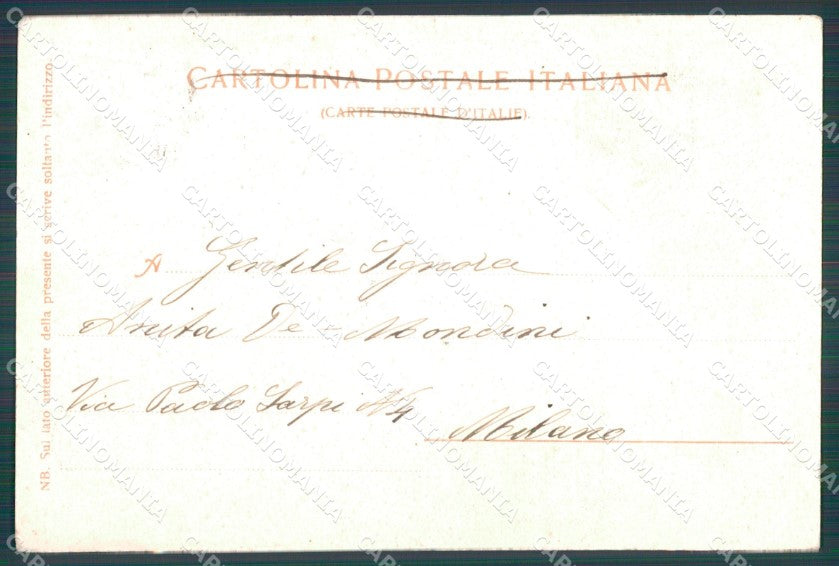 Genova Città Palazzo Tursi ABRASA cartolina WX3154 – retro