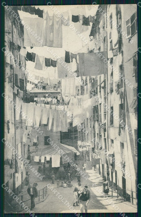 Genova Città Truogoli Santa Brigida cartolina WX3155 – fronte