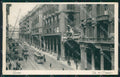 Genova Città Via XX Settembre Tram cartolina WX3163 – fronte