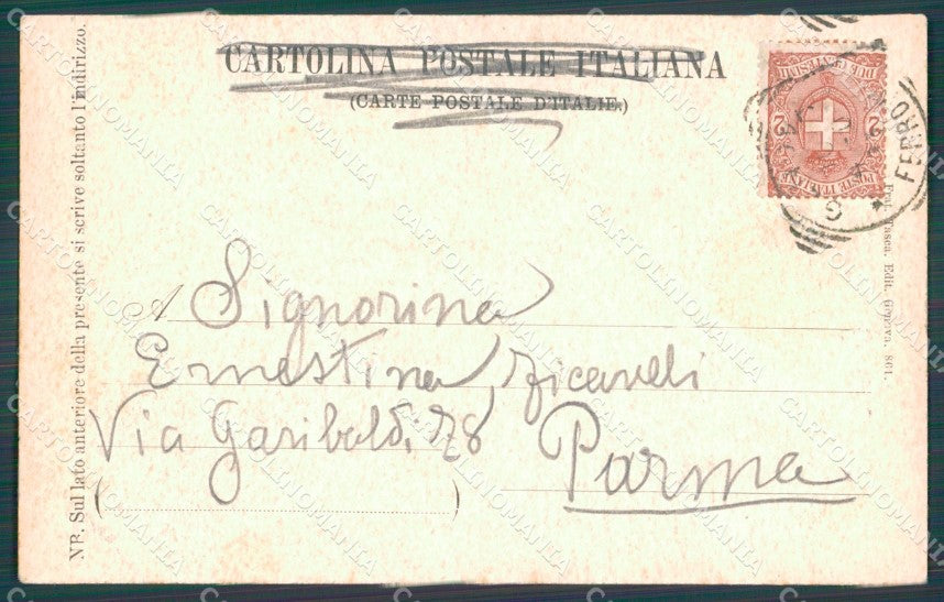 Genova Città Via Roma cartolina WX3179 – retro