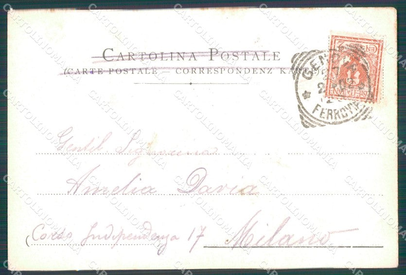 Genova Città Via Garibaldi cartolina WX3187 – retro