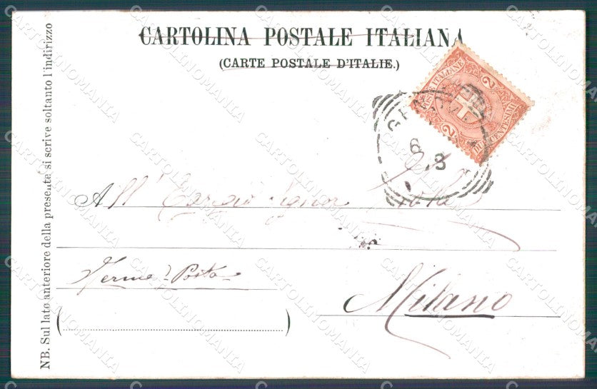 Genova Città Via Garibaldi cartolina WX3189 – retro