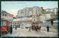 Genova Città Via Doria Tram Carrozza PIEGHINE cartolina WX3191 – fronte