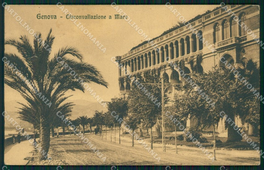 Genova Città Circonvallazione a Mare FORO cartolina WX3205 – fronte