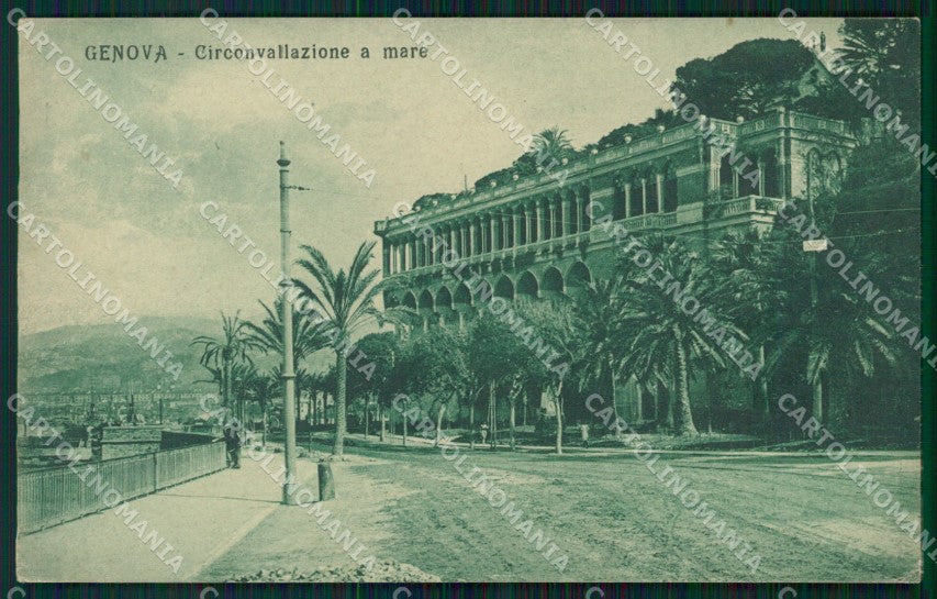 Genova Città Circonvallazione a Mare cartolina WX3210 – fronte