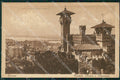 Genova Città Castello Bruzzo PIEGA cartolina WX3216 – fronte