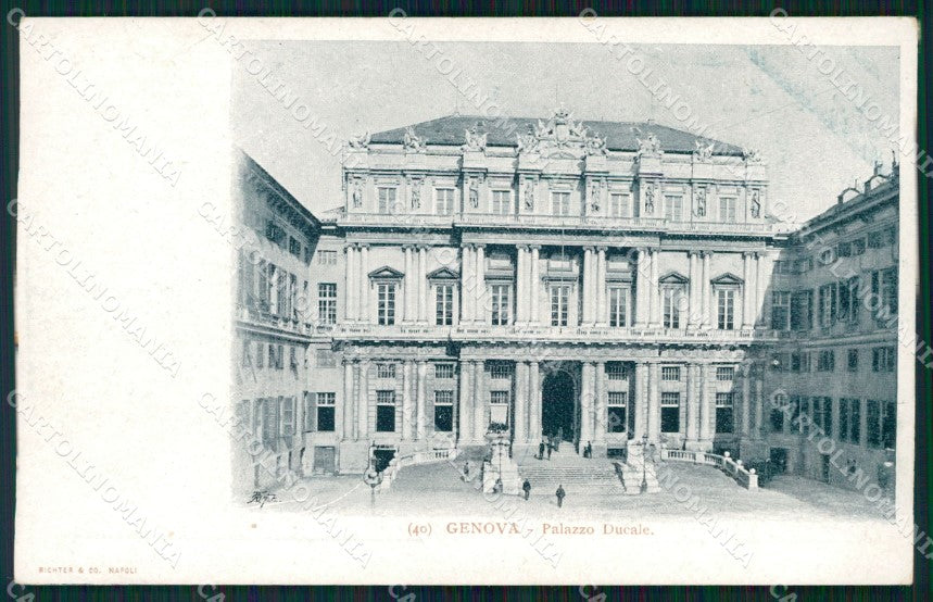 Genova Città Palazzo Ducale cartolina WX3223 – fronte