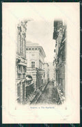 Genova Città Via Garibaldi cartolina WX3240 – fronte