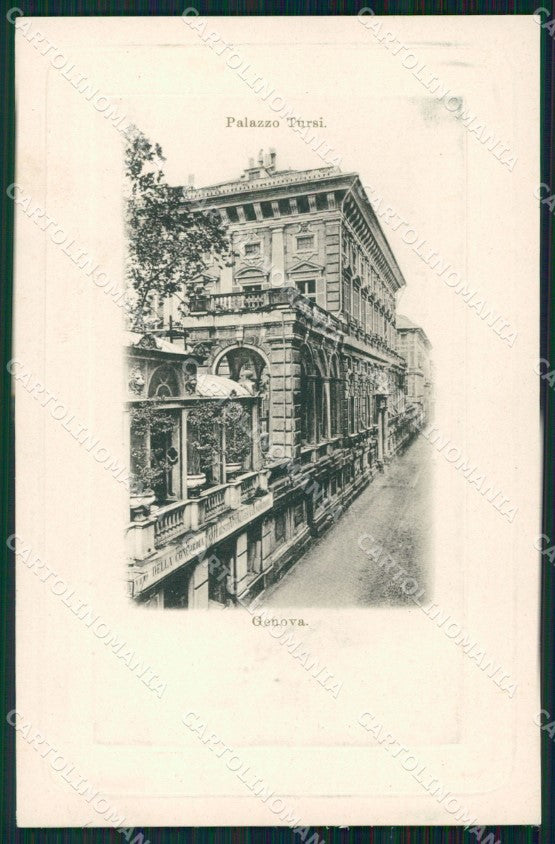 Genova Città Palazzo Tursi cartolina WX3241 – fronte