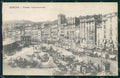Genova Città Piazza Caricamento Tram Carretti cartolina WX3242 – fronte