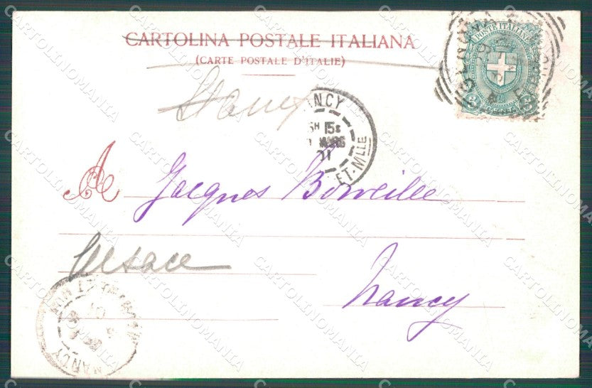Genova Città Monumento Nino Bixio cartolina WX3246 – retro