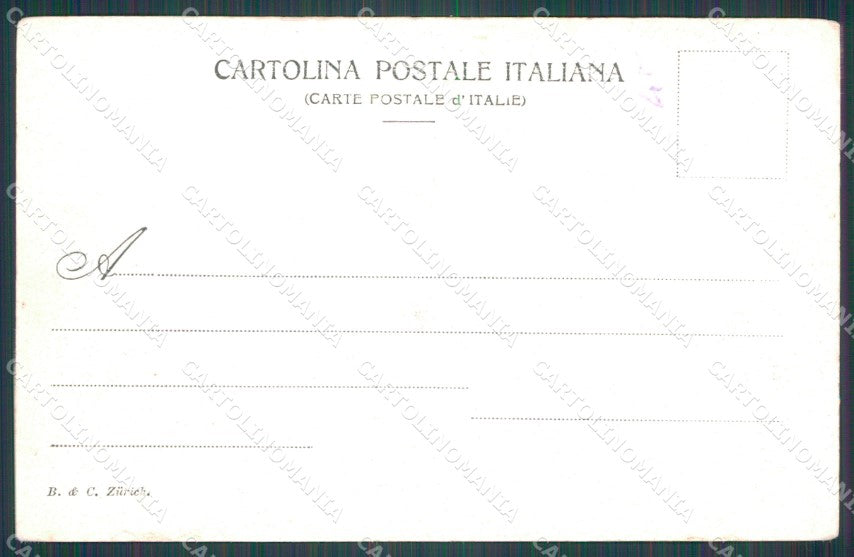 Genova Città Palazzo dell'Accademia Via XX Settembre cartolina WX3254 – retro