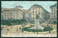 Genova Città Piazza Corvetto PIEGHINE cartolina WX3258 – fronte
