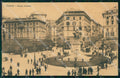 Genova Città Piazza Corvetto PIEGHINA cartolina WX3261 – fronte