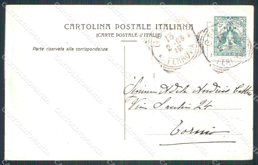 Genova Città Nuova Stazione Orientale Genova Brignole cartolina WX3270 – retro