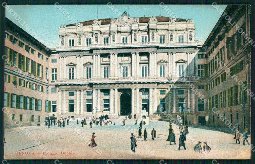 Genova Città Palazzo Ducale STRAPPINO cartolina WX3276 – fronte